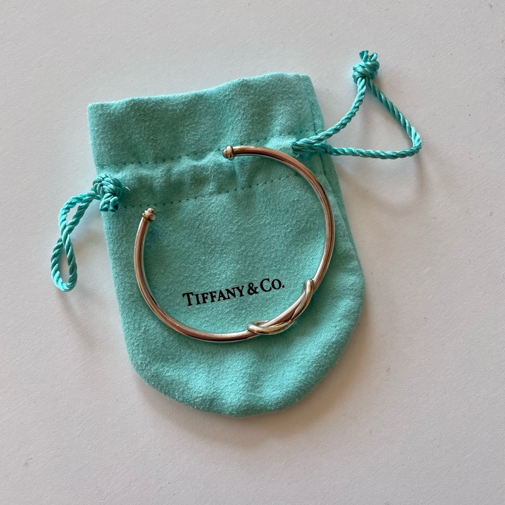 Tiffany & Co Sterling Silver Infinity Cuff
